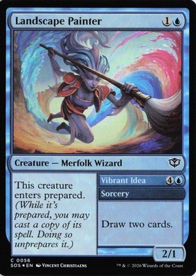 Landscape Painter 56 SOS Secrets of Strixhaven C Foil