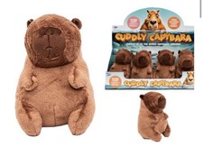 One  15cm Capybara Plush Toy Cute Novelty Stuffed Animal New Gift