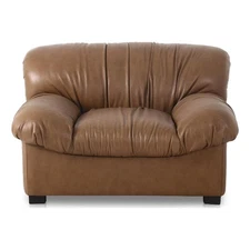 Moe's Home Collection Halston Occasional chair Leather Brown