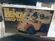 Vintage Bendy Noddy's Car Foam Rubber Toy Removable Noddy Collectable - 26 cm