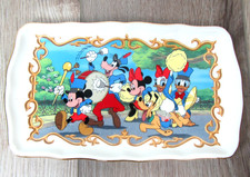 VINTAGE DISNEY LENOX ANIMATED CLASSICS CANDY TRAY PORCELAIN 1999 FAB 5 MICKEY