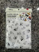 Mickey Leisure Sheet - Daiso Japan Exclusive!  Perfect for Picnics & Outdoor Fun