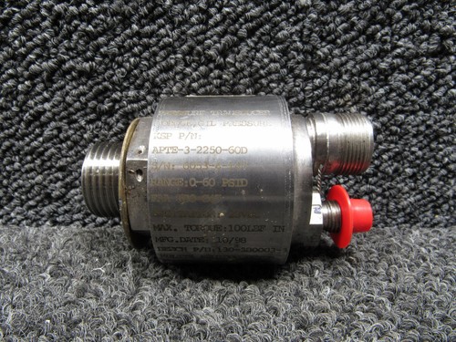 APTE-3-2250-60D (Alt: 130-380003-3) Kulite Rudder Boost Transmitter