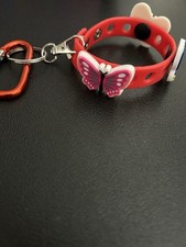 Brand New Butterfly Shoe Charm Bracelet/Key Ring