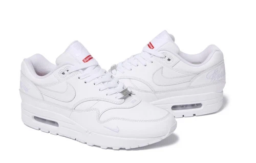 Supreme x Air Max 1 ’87 Triple Blanc Commande confirmée UK 7,5
