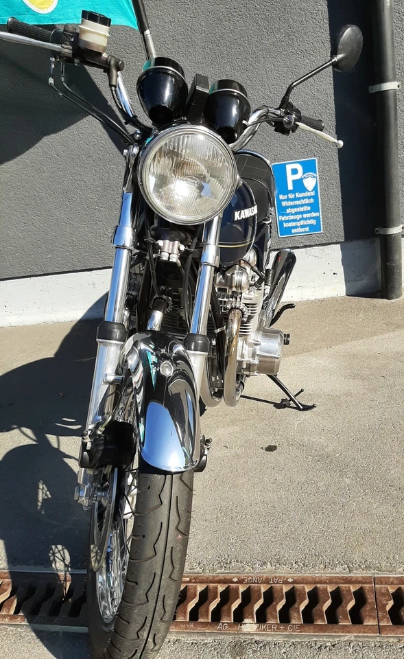 Motorrad KAWASAKI Z1000 Veteranenfahrzeug KZT00A Custombike Streetfighter Custom - Bild 4 von 4