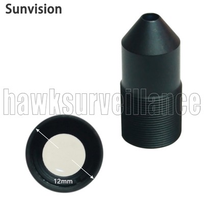HD 16mm CCTV lens M12*0.5 MTV interface MP pinhole for 1080p//IP Security camera