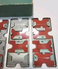 Vintage Bridge Dealer Card Holder Metal Set Of 4 Metal Holders  — photo 6