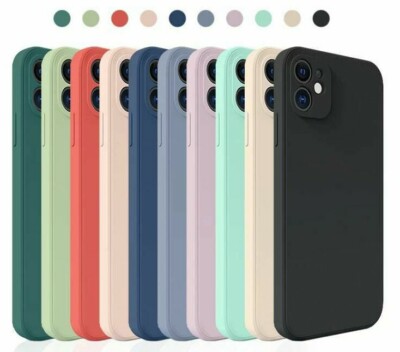 For iPhone 13 12 11 Pro Max XS X SE Shockproof Silicone Cover