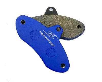 Go Kart Cadet Bremsbelag Satz Blau Weiche Mischung 90x30mm Karting