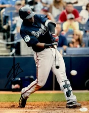 Ronald Acuna Signed Atlanta Braves 11x14 Photo JSA S63622