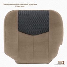 2003 Chevy Avalanche Truck Driver Bottom Med Neutral Tan Cloth Replacement Cover 2003 Chevy Avalanche Truck Driver Bottom Med Neutral Tan Cloth Replacement Cover