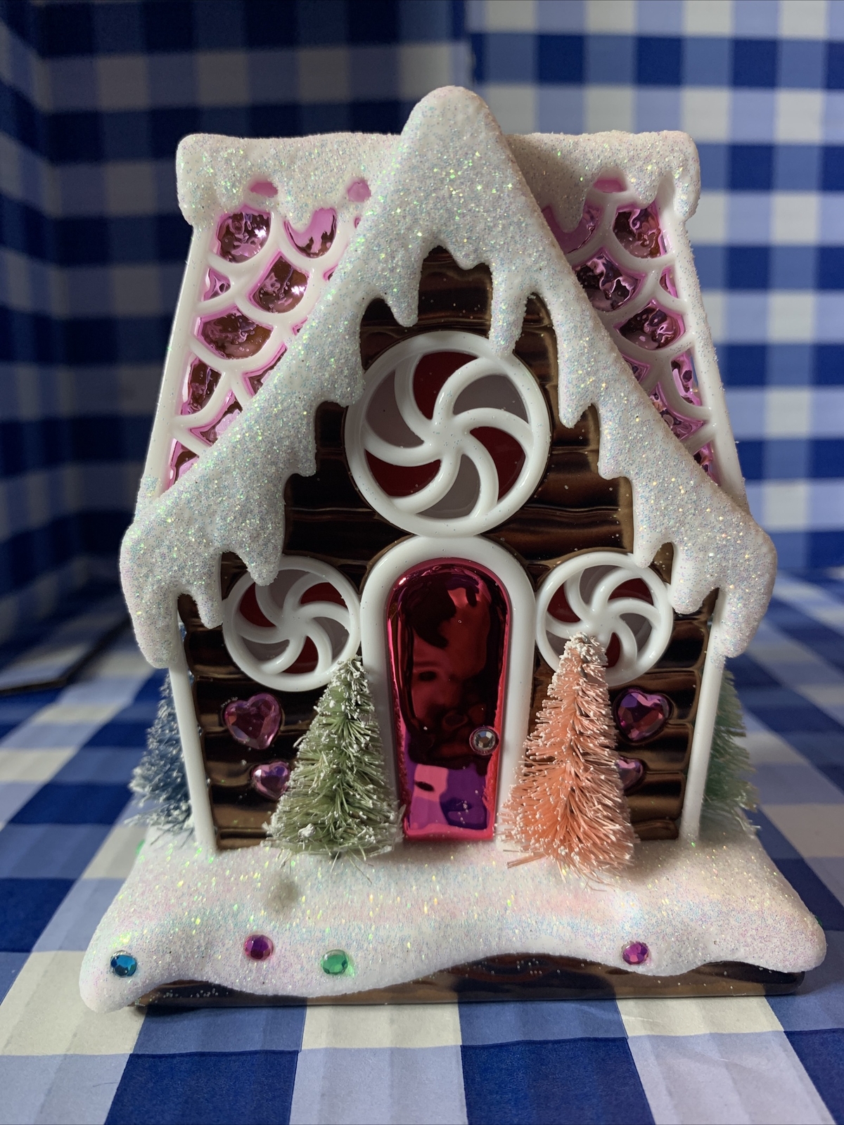 Bath  Body Works 2022 CHRISTMAS HOUSE WALLFLOWER PLUG IN PROJECTOR HOLIDAY MAGIC-image