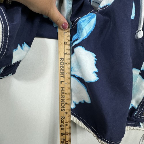 Vintage Abercrombie & Fitch Playa Tuggers Lined Cargo Board Shorts Blue Medium M - Picture 13 of 18
