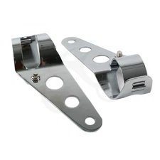 Headlight Mount Bracket Fork Ear Motorcycle Fit For Bobber Cafe Racer 35/39/43mm