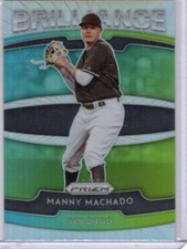 2020 Panini Prizm Brilliance Silver Prizm #9 Manny Machado San Diego Padres