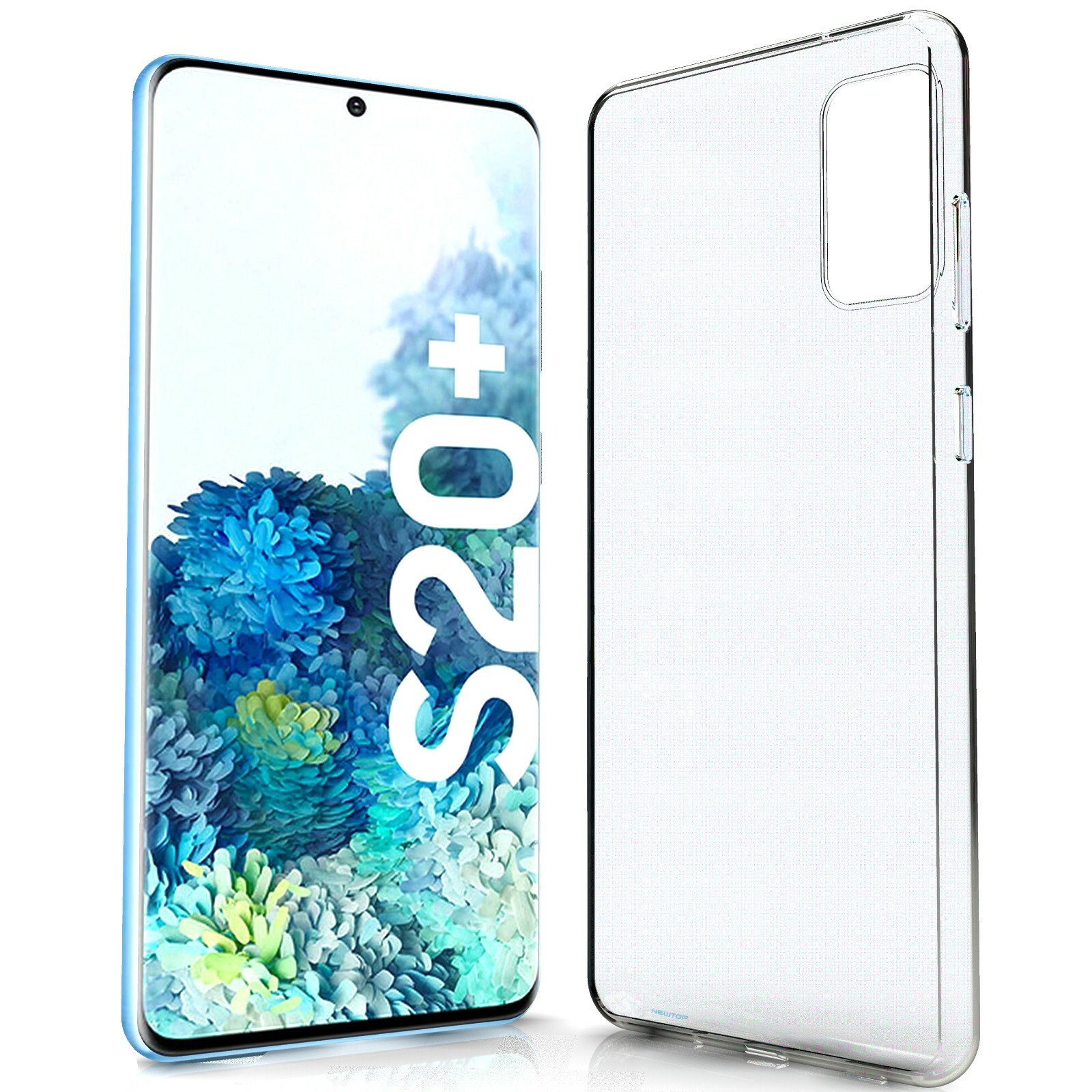 Cover Custodia Slim Silicone Morbido Tpu  Clear Galaxy S20 Plus Trasparente