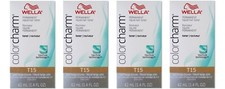 Wella T-15 Pale Beige Blonde Hair Toner 4 Pieces  -USA BUY/SHIP ONLY