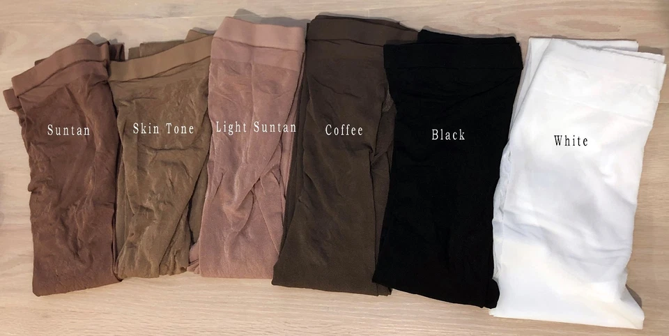 PEAVEY HIGH GLOSS TIGHTS Hooters WingHouse Uniform Hosiery PICK UR SIZE C D Q XL - Image 2 of 4