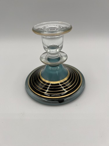 Vintage Indiana Glass Art Deco Candlestick, Circa: 1930’s - Picture 6 of 8