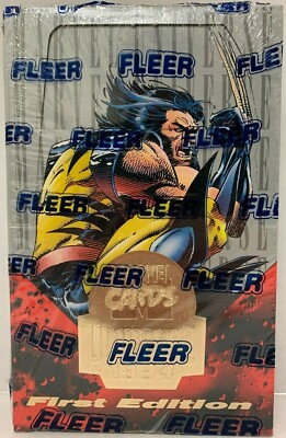 marvel cards universe 1994 first edition 1994 Fleer Marvel Universe First Edition Box (Gravity) (36/9) Baseball Card Exchange