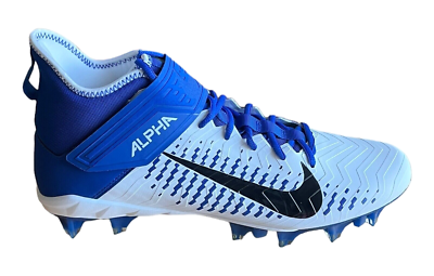 Nike Alpha Menace Pro 2 Mid Football Cleats Team Royal Size  display picture 2