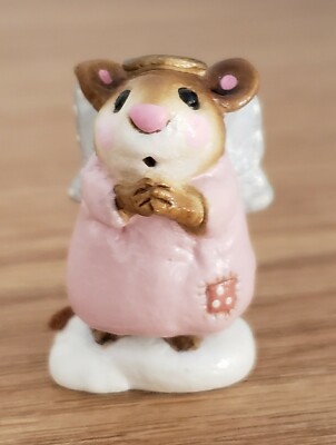 Wee Forest Folk M-089 Poorest Angel 1981 and Retired in 1986 Annette Petersen