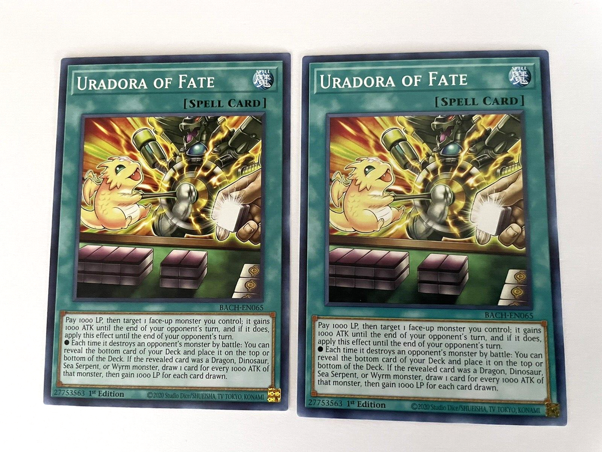 Uradora of Fate - BACH-EN065 - Common - 1st Edition - Mint - YuGiOh! X2 | eBay Uradora of Fate - BACH-EN065 - Common - 1st Edition - Mint - YuGiOh! X2 | eBay