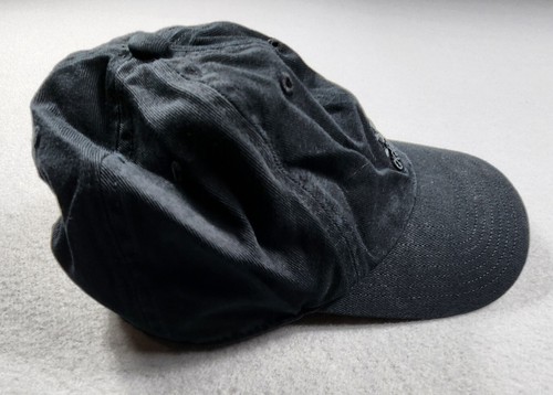 Adidas Saturday Relaxed Fit Adjustable Logo Hat Womens One Size Black On Black - Picture 4 of 8