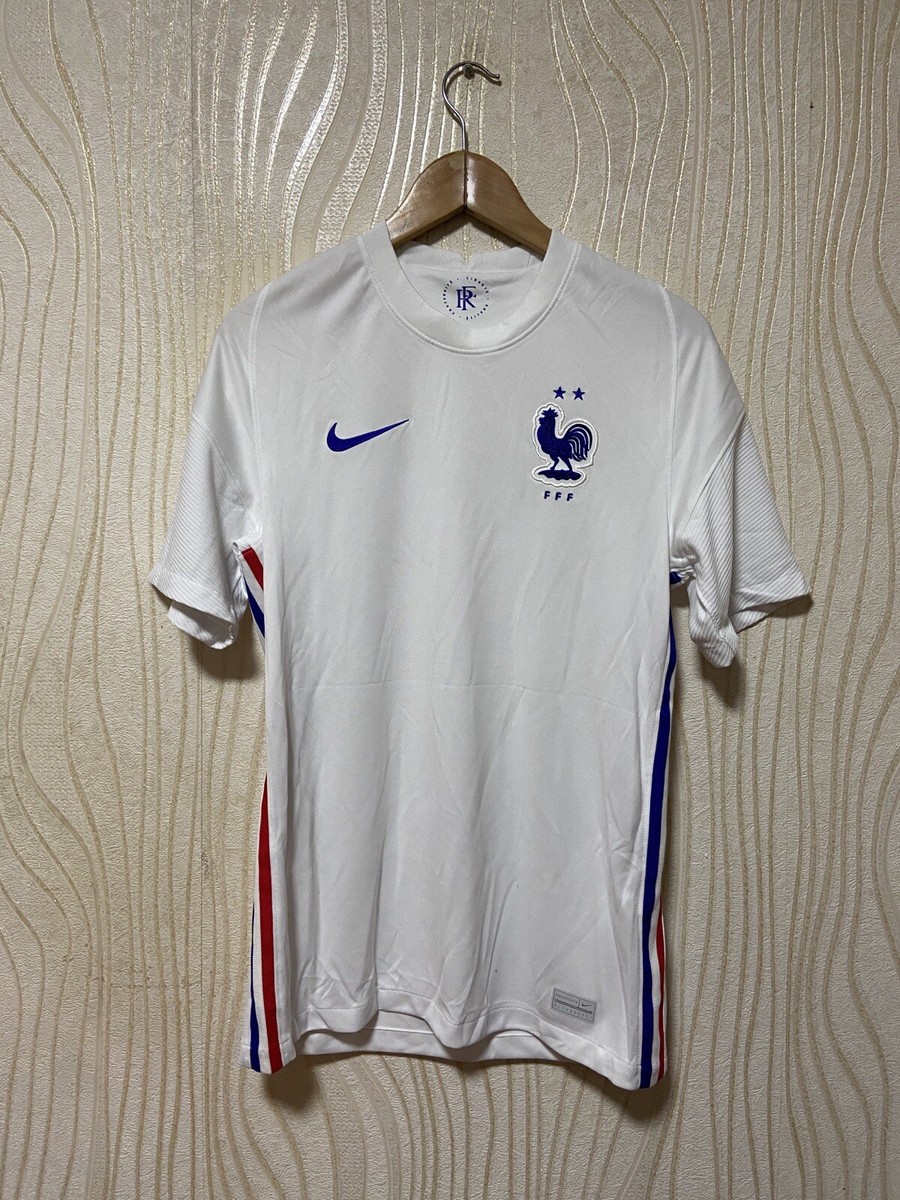 FRANCE 2020 2021 AWAY FOOTBALL SHIRT SOCCER JERSEY NIKE CD0699-100