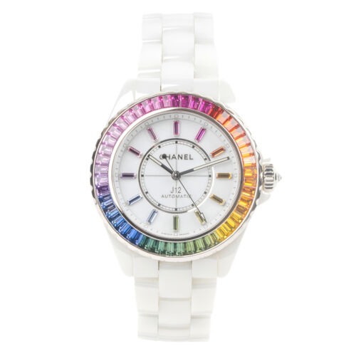 Chanel J12 H6827 Electro Dream 38mm White Ceramic Automatic Ladies Watch