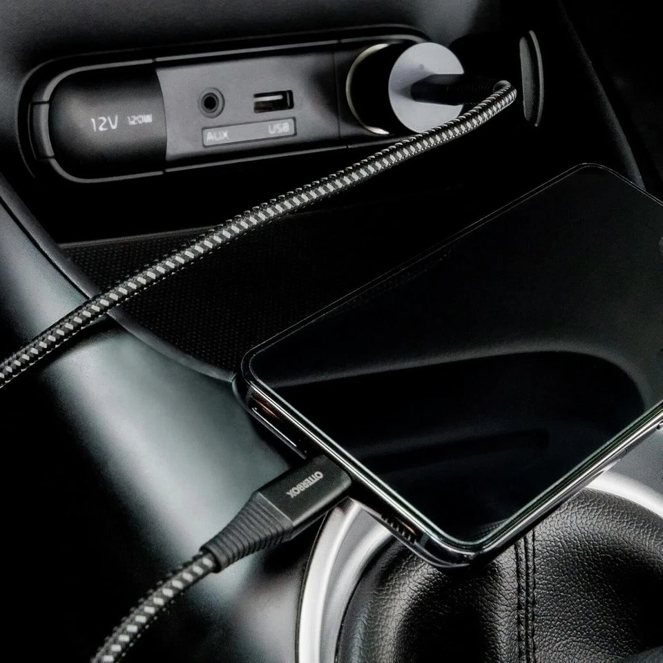 OtterBox Premium Pro Fast Charge USB-C to USB-C Car Charging Kit - Image 3 of 4