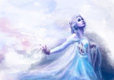 Alfombra de escritorio para juegos de película Frozen de anime Elsa 4294