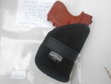 Unckle Mikes Nylom Pocket Holster Glock 43, 26,S W Shield, Walther PPKS sim H 15