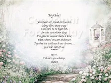 Together We Found Each Other Love Personalized Gift Print Love Marriage 1205