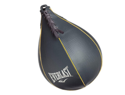 Everlast Leather Elite Speed Bag Boxing MMA Workout Punching