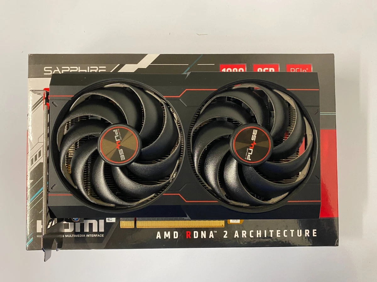 SAPPHIRE PULSE AMD Radeon RX 6600 GDDR6 8GB Graphics Card with Box