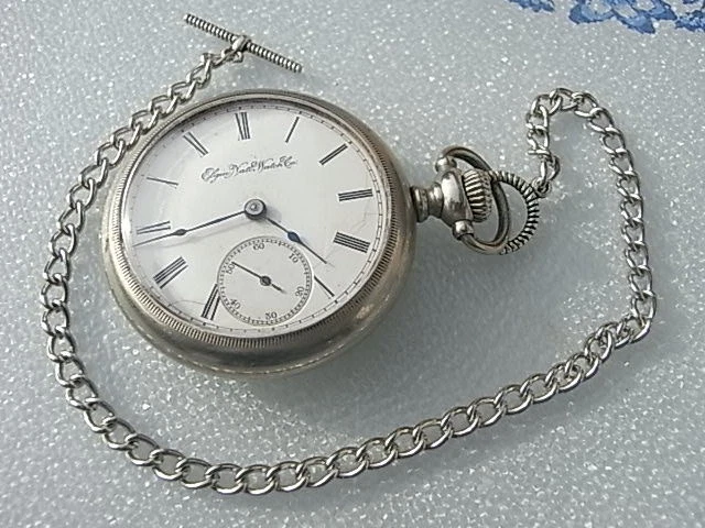 ANTIKE ELGIN Taschenuhr POCKET WATCH 掛表 挂表 CEP SAATI TASCHEN UHR - Bild 2 von 4
