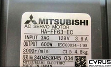 MITSUBISHI HA-FF63-EC Servo motor 3000rpm 0.6kW