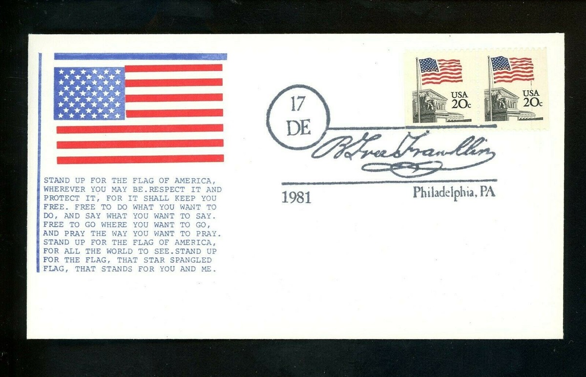 US FDC #1896 LGS 1981 Philadelphia PA B Franklin Supreme Court