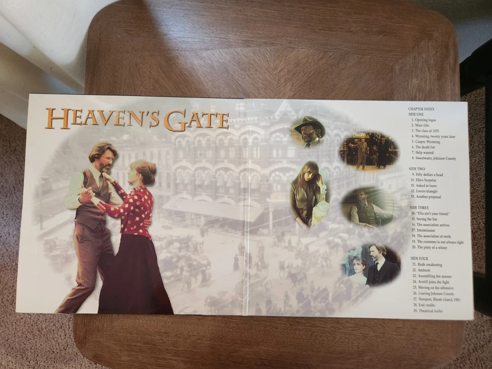 "Heaven's Gate" Laserdisc LD Deluxe Letterbox Edition Extended Play 2 Discs - Image 2 of 4