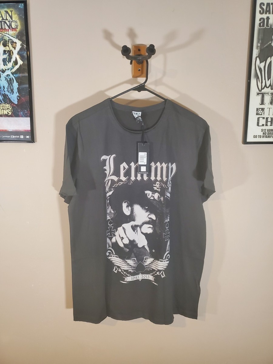 Lemmy (Motörhead) *NEW* Amplified Clothing T-shirt (Large)