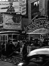 8x10 Print Paramount Theater Times Square New York #PTTS