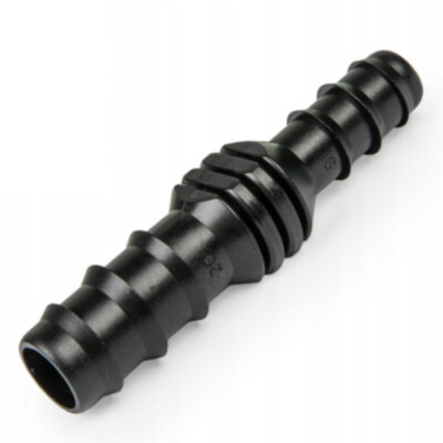 Steckverbinder 20mm auf 16mm Reduktion Tropfrohr Schlauchverbinder gerade Bradas