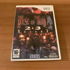 the house house of dead 2 e 3 return per nintendo wii triangolo blu
