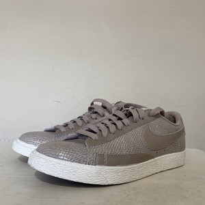 Señoras Nike Blazer Baja Premium Piel De Serpiente Color Beige Zapatillas  Zapatos UK 5 EU 38.5 en muy buena condición | eBay