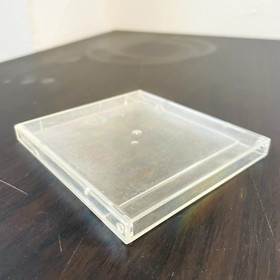 Nintendo Famicom Disk System Authentic Original Plastic Clear Case Disk Case