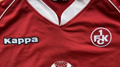 Maillot De Football Kaiserslautern 2007-2008 Domicile Kappa Taille M - Occasion, Défauts D'impression