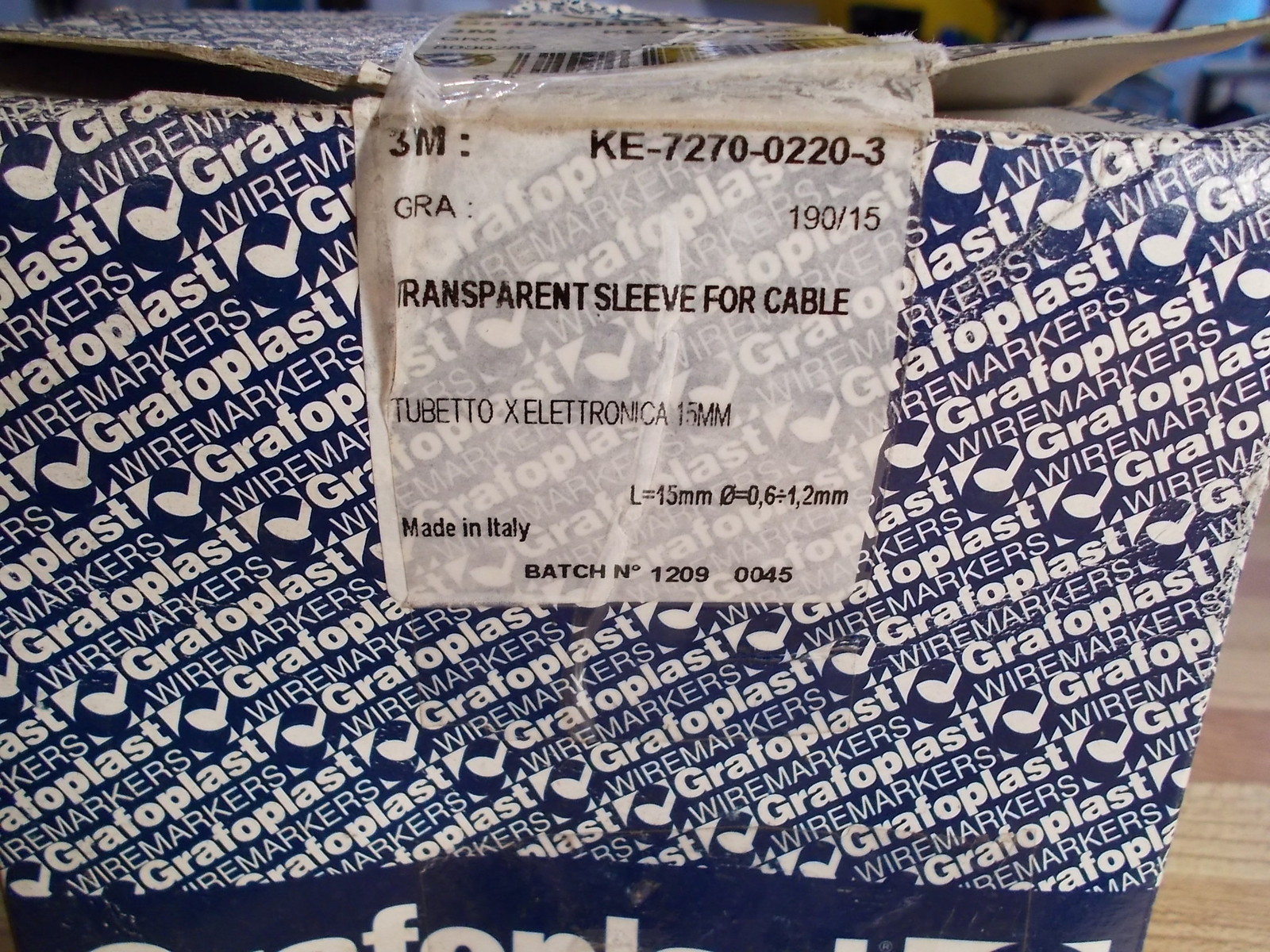NEU 3M Graftoplast KE 7270 0220 3 Transparente Kabelmuffen Los 750 EBay neu-3m-graftoplast-ke-7270-0220-3-transparente-kabelmuffen-los-750-ebay
