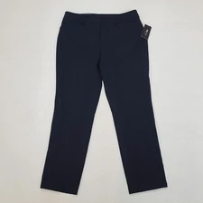 Tommy Hilfiger Women's TH Flex Light Weight Slim Fit Ankle Length Sz 10 Navy 